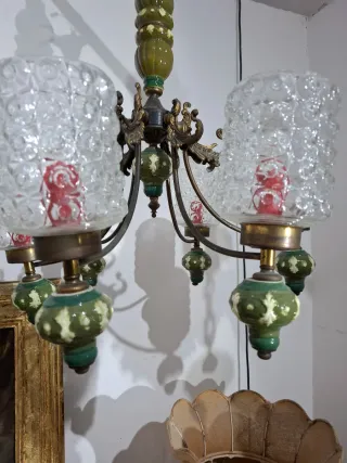 Lampadario vintage anni '70