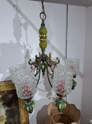 Lampadario vintage anni '70