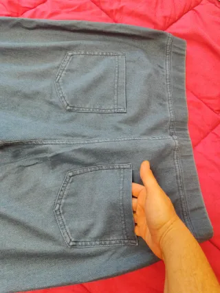 Leggings vaqueros con rotos de corazón