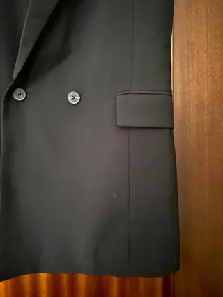 Chaleco Lefties negro estilo Americana clásica