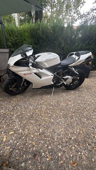 Ducati 848 SBK Blanca