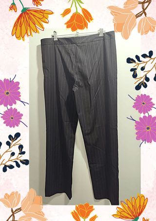 Traje de raya diplomática mujer