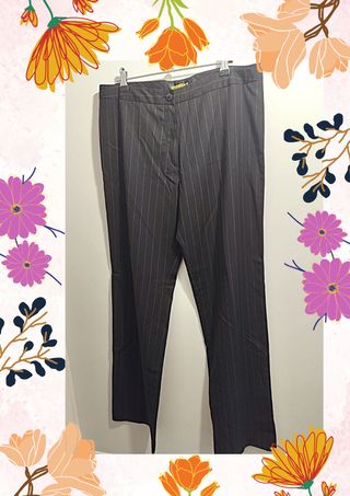 Traje de raya diplomática mujer