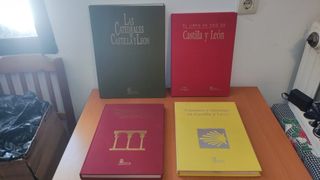 Lote 4 tomos Gran Formato de “Castilla y León”