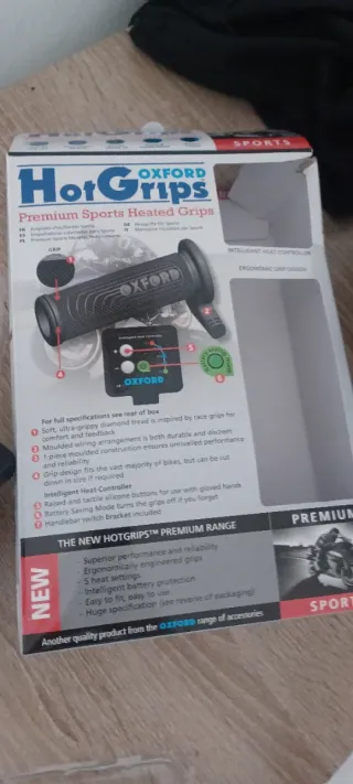 Puños Calefactables Oxford Premium Sports
