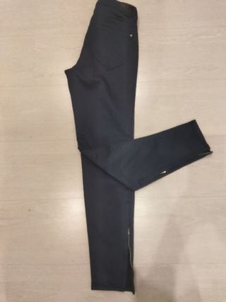 Pantalón Zara Talla 38 Marino