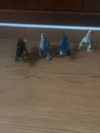 Lote 4 Dinosaurios Juguete