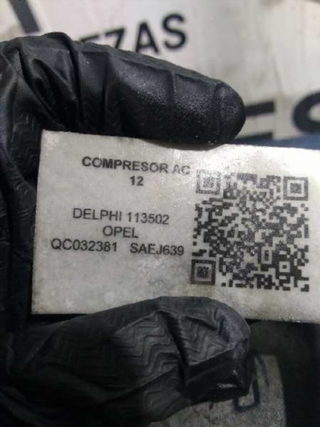 COMPRESOR AIRE ACONDICIONADO CITROEN JUMPER CAJA