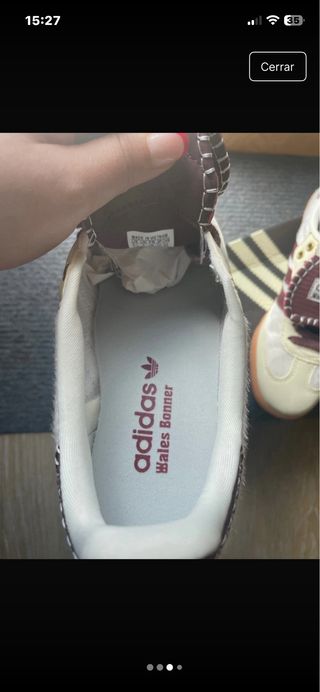 Adidas Wales Bonner Beige/Morado