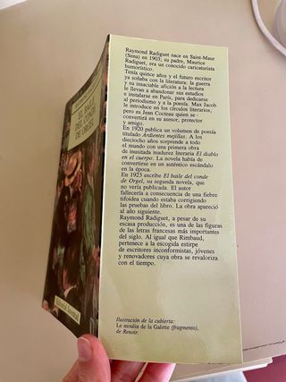 El baile del Conde de Orgel novela