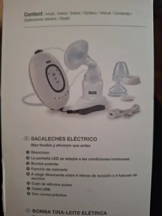 Sacaleches Eléctrico NUK First Choice+