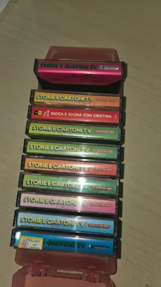 Lotto Audio Cassette VHS e DVD