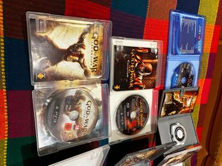 Saga God of War Completa PS3/PSP/PS4