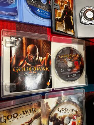 Saga God of War Completa PS3/PSP/PS4