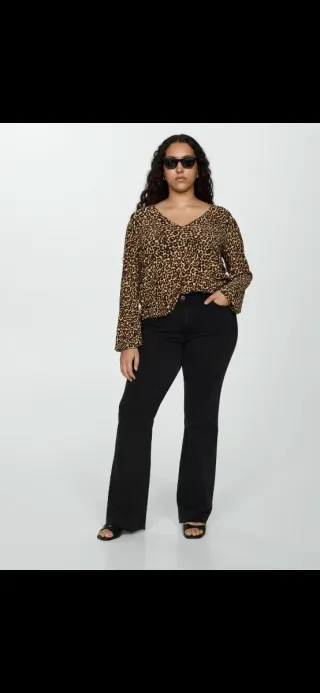 Camiseta MANGO Animal Print