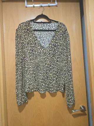 Camiseta MANGO Animal Print