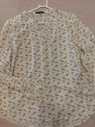 Blusa Boteli M/L Larga Estampada