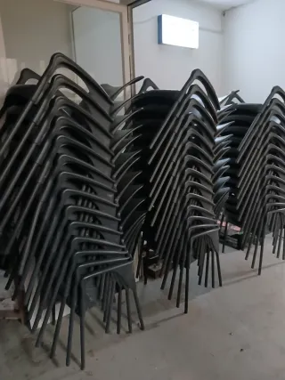 Sillas apilables hostelería