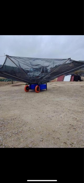 Paraguas para recoger aceitunas/almendras