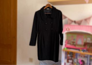 Abrigo Miu Miu Vintage Negro