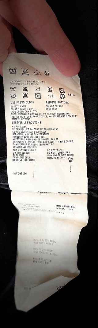 Abrigo Miu Miu Vintage Negro