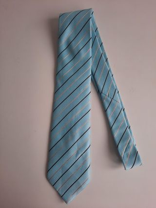 Corbata Celeste Graziella Begum con Caja a Juego -