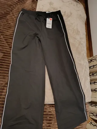 Pantalón Bershka Negro Talla S