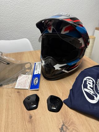 Casco Arai X-Tour 4 Depart Blue