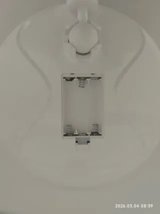 Espejo Redondo LED Plata y Blanco
