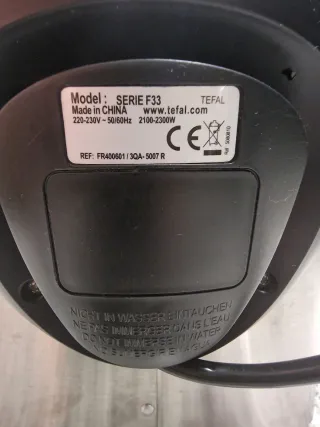 Freidora Tefal Serie F33