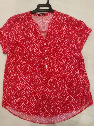 Blusa Boteli M/Corta Estampada