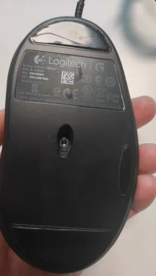 Logitech G400s Ratón Gaming USB Negro/Gris