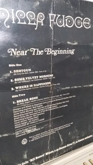 Vanilla Fudge - Near The Beginning LP