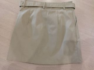 Falda Mini Beige Talla S