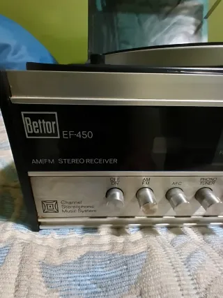 Tocadiscos Bettor EF-450