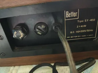 Tocadiscos Bettor EF-450