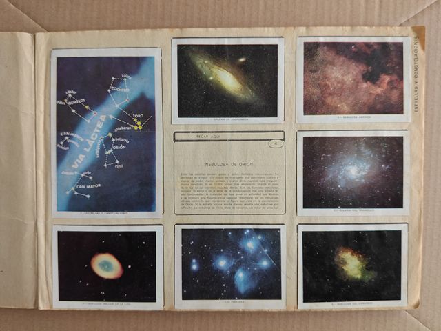 Álbum de cromos GEO CIENCIAS 1971