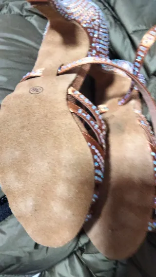Zapatos de baile con pedrería