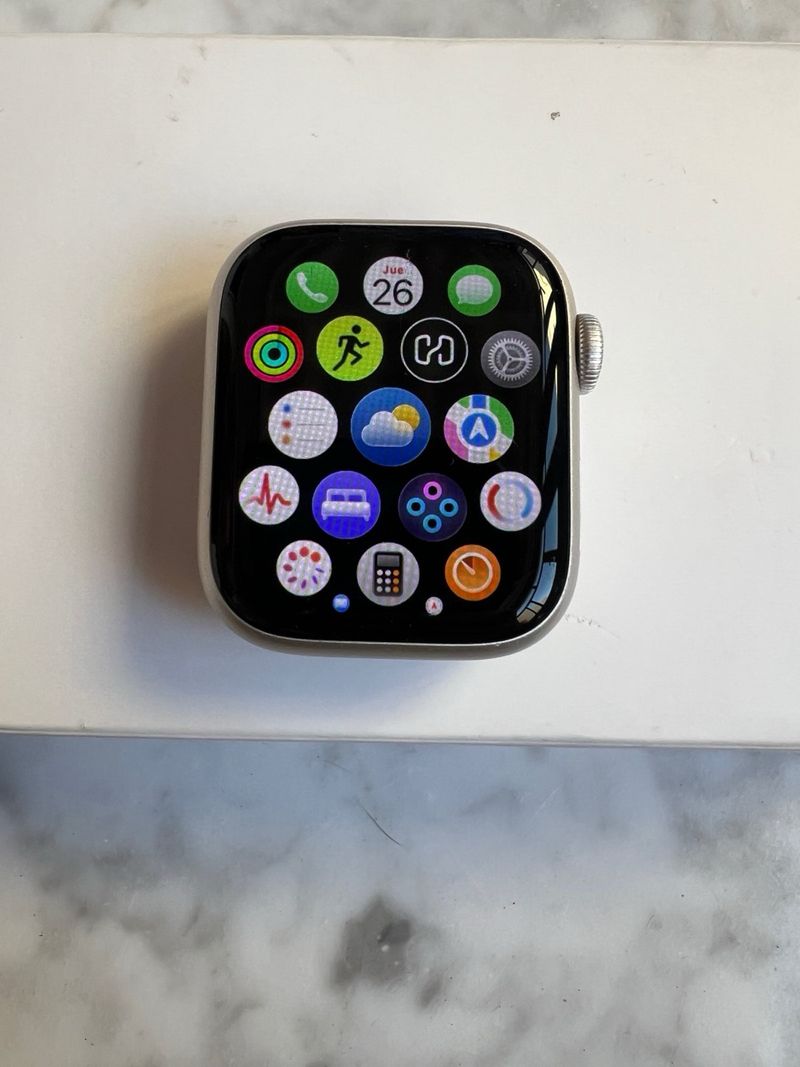Apple Watch Series 8 41mm GPS+Cellular Gris/Plata afbeelding 2