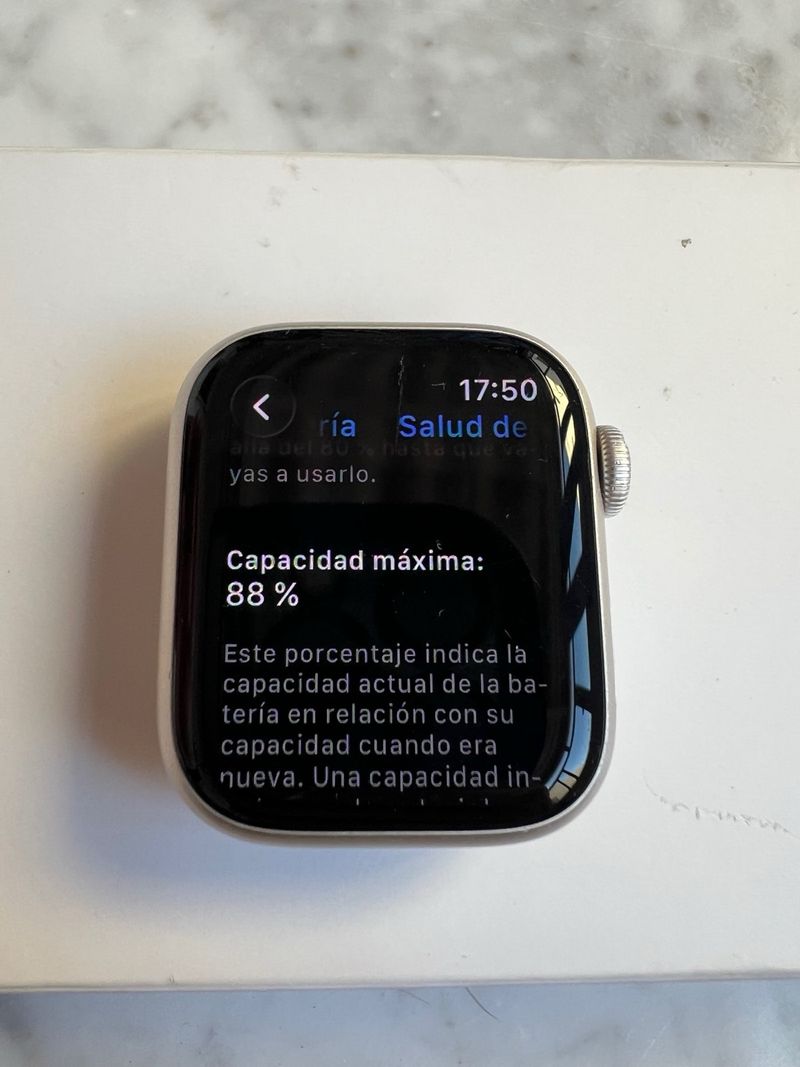 Apple Watch Series 8 41mm GPS+Cellular Gris/Plata afbeelding 3