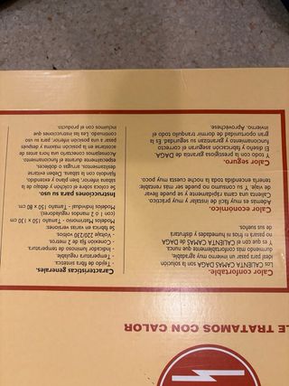 Manta Eléctrica Cama 90 Daga