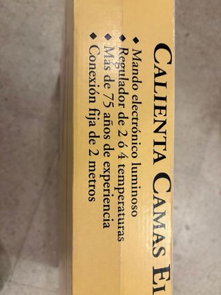 Manta Eléctrica Cama 90 Daga