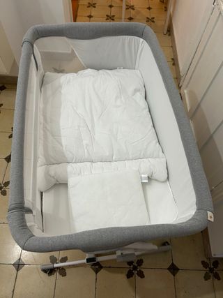 Cuna colecho Jane Babyside gris