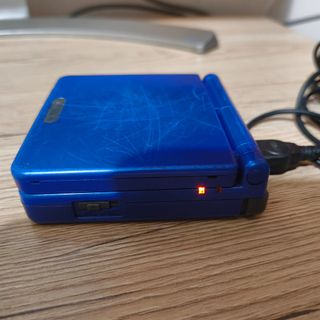 Nintendo GBA Game Boy Advance SP Blu + Caricatore