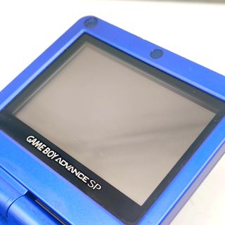 Nintendo GBA Game Boy Advance SP Blu + Caricatore