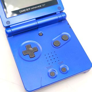 Nintendo GBA Game Boy Advance SP Blu + Caricatore