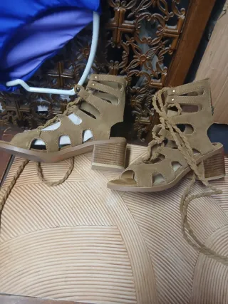 Botín piel verano Springfield Talla 37