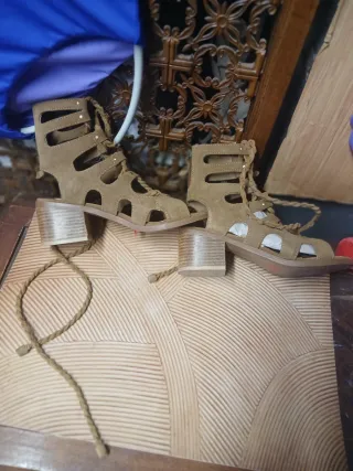 Botín piel verano Springfield Talla 37