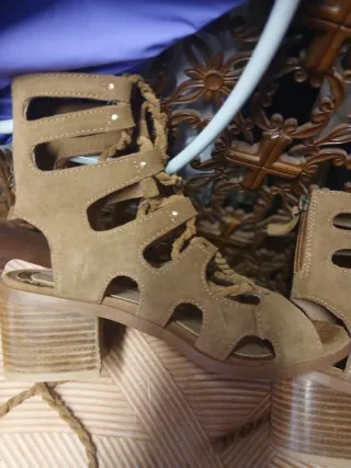 Botín piel verano Springfield Talla 37