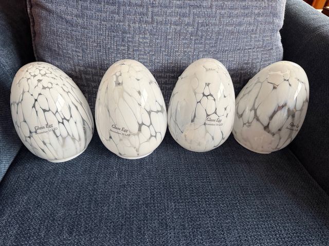 Huevo de Pascua decorativo CON ETIQUETA